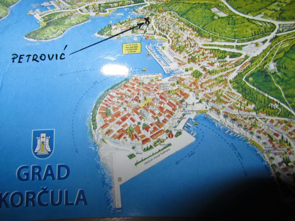 Apartment Petrovic Korčula Exteriér fotografie